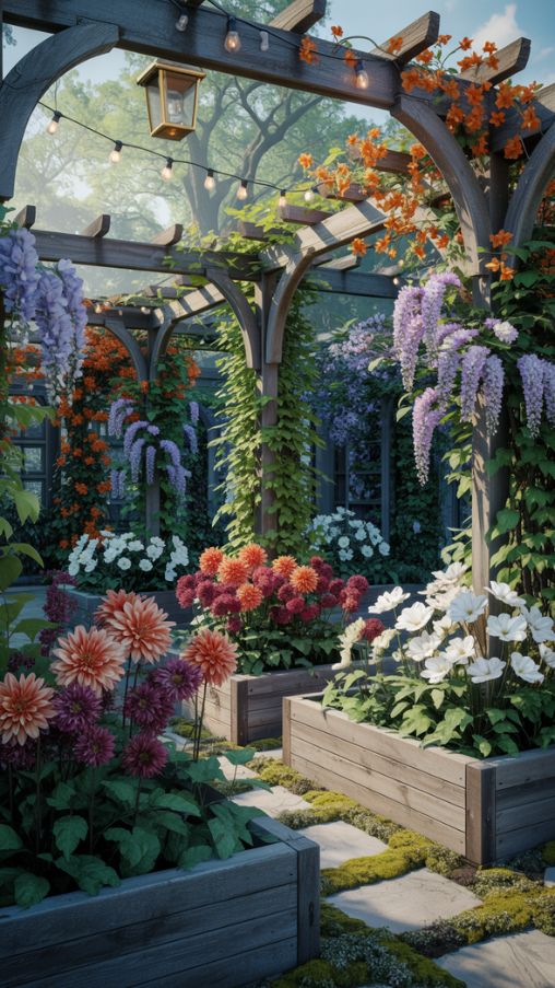 24 Stunning Pergola Lighting Ideas to Light Up Your Garden