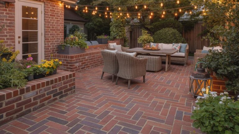 15 Stunning Brick Patio Ideas to Transform Your Outdoor Space