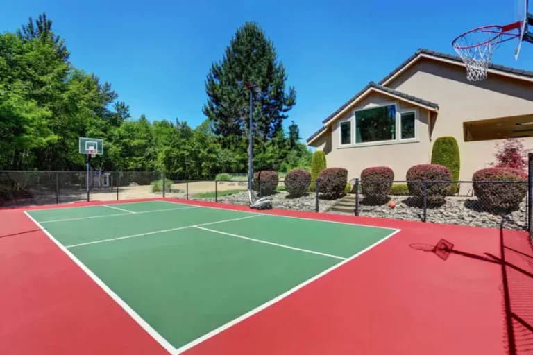 21 Backyard Basketball Court Ideas, Layouts, And Images To Help Bring Your Ideas To Fruition