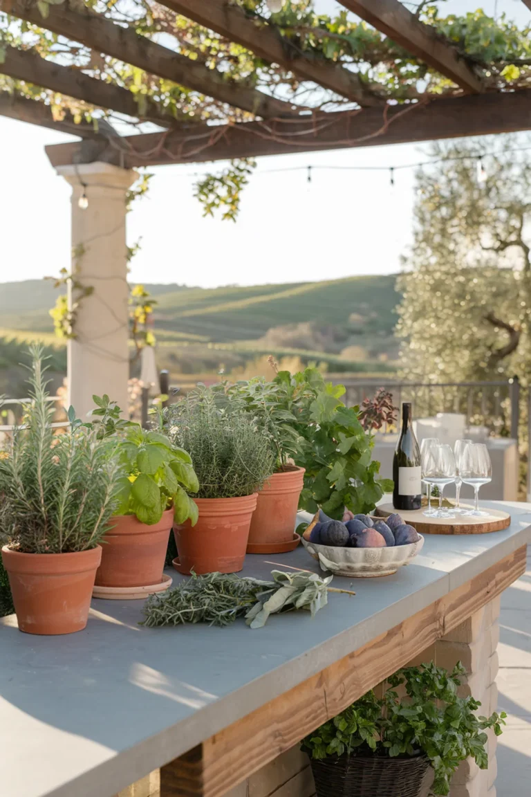 Stylish Potted Herb Garden Ideas for Every Patio and Porch