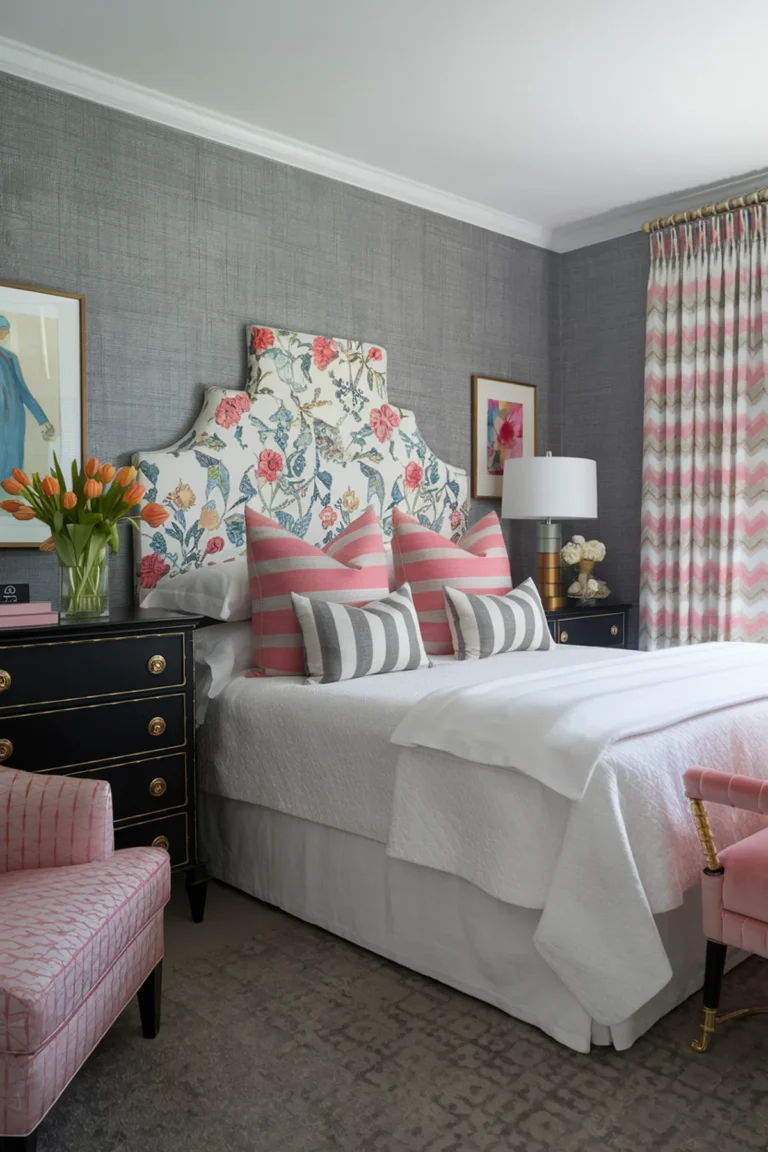 Mastering Maximalism: Bold Patterns and Rich Textures in Bedroom Design