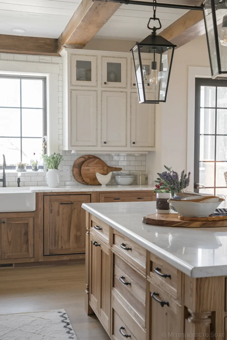 Modern Farmhouse Kitchens: Where Elegance Meets Rustic Charm