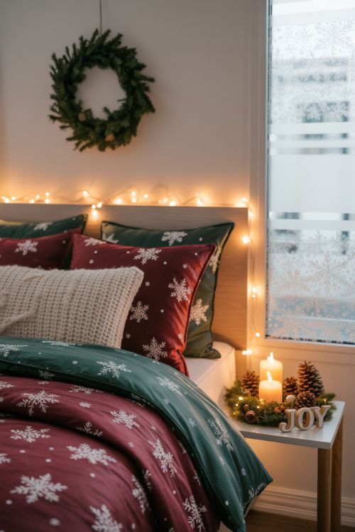 Christmas Bedroom Decor Ideas – Cozy & Festive Holiday Retreat