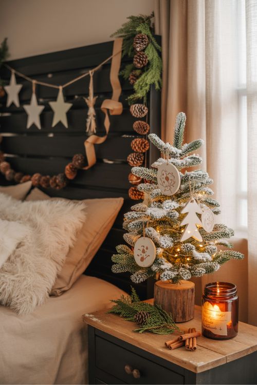 Christmas Bedroom Decor Ideas – DIY & Handmade Holiday Accents