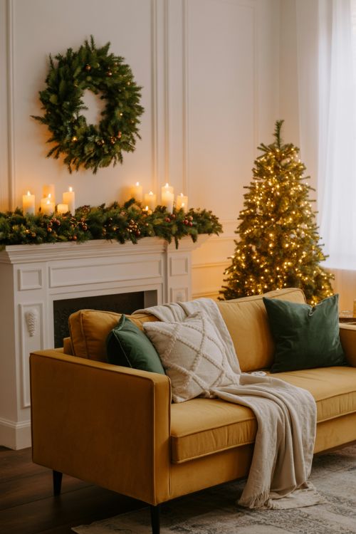 Christmas Decor Ideas for Living Room – Highlighting Key Focal Points