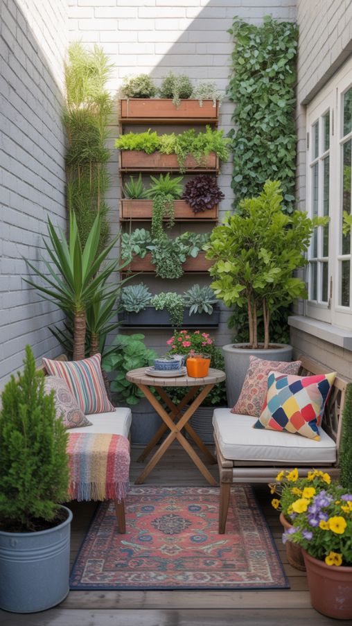 Greenery Ideas For Very Small Patios
