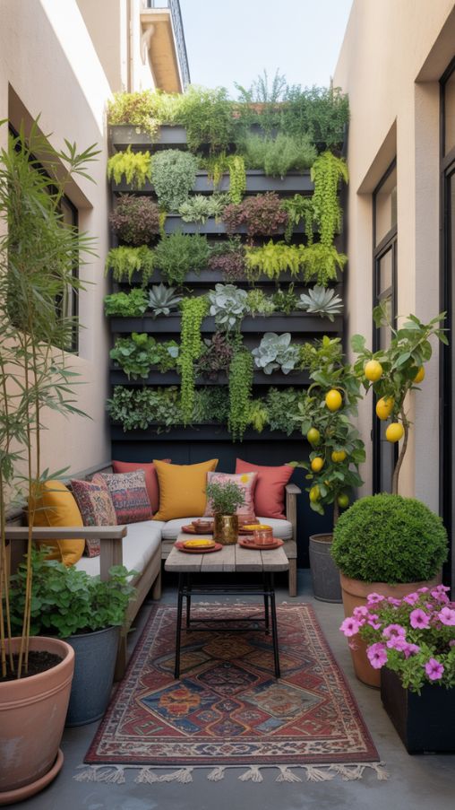 Greenery Ideas For Very Small Patios