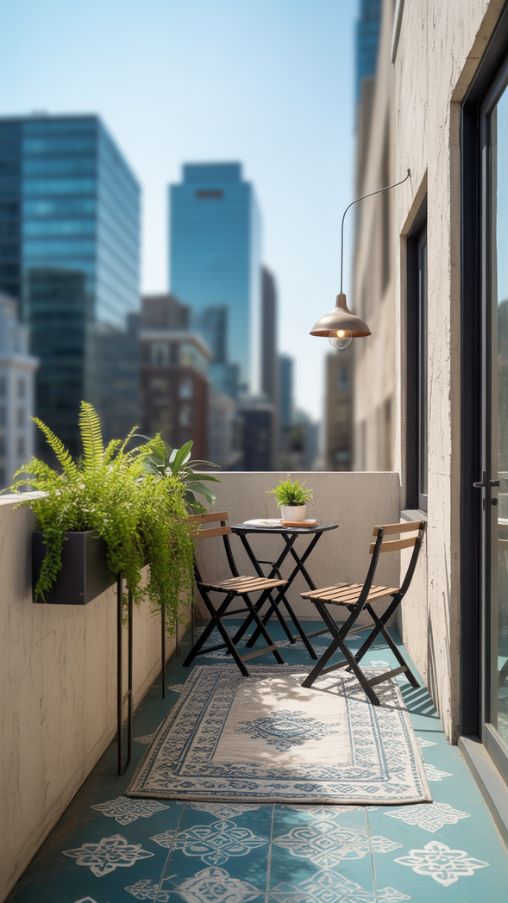 very small concrete patio ideas
