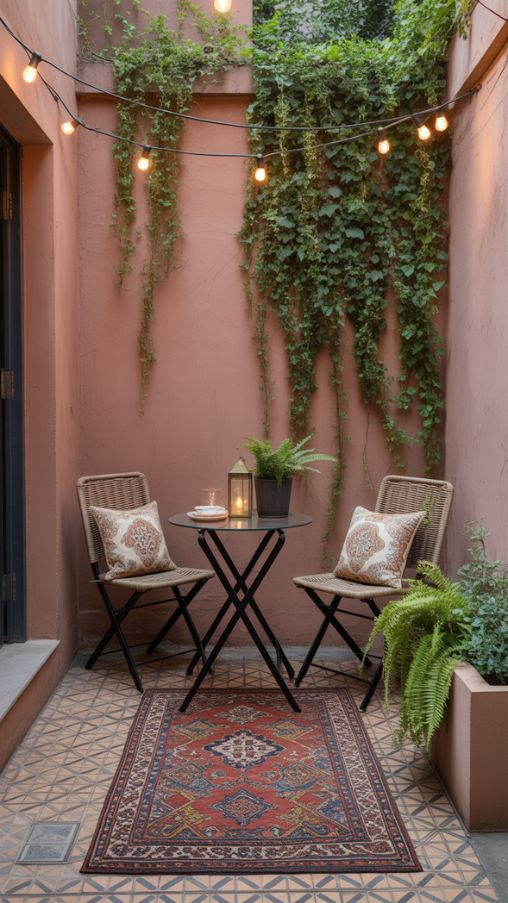 very small concrete patio ideas
