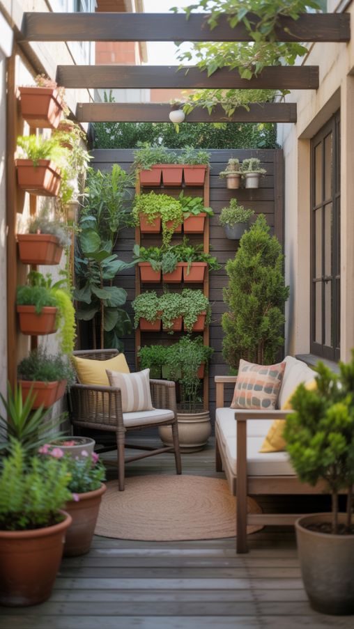 very small patio garden ideas