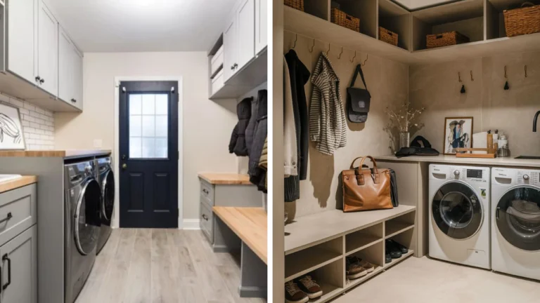 25 Combined Mudroom and Laundry Room Ideas
