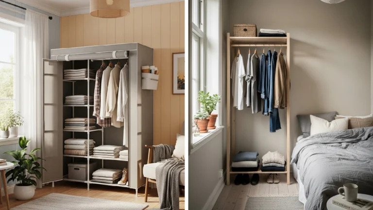 25 Awesome Bedrooms Without Closet Ideas