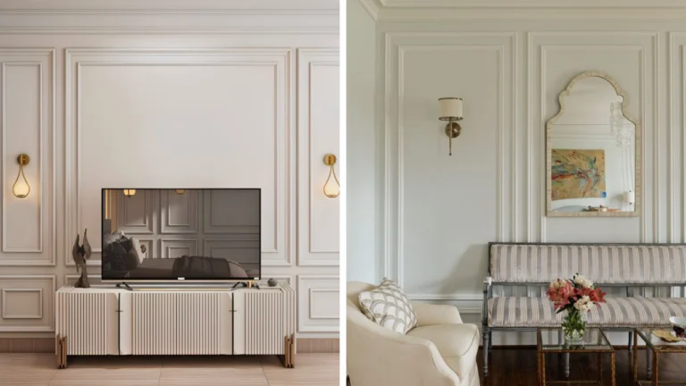 34 Modern Wall Molding Ideas for Living Rooms