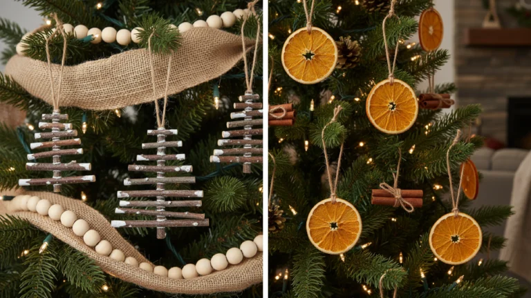 30 idées créatives de décorations de Noël DIY