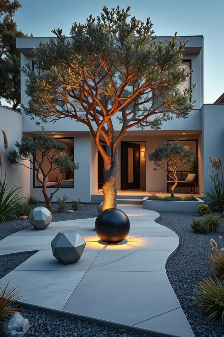 57 Modern Front Yard 2026: Creative, Sculptural And Designer Ideas For A Stylish Entrance