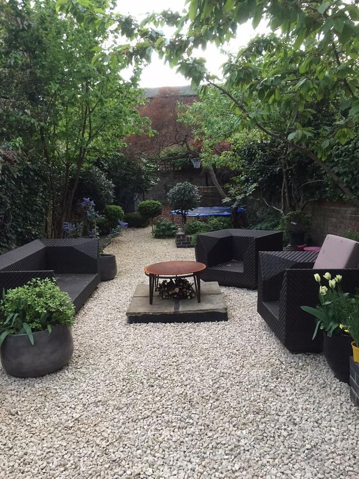 Jaw-Dropping Gravel Backyard Cozy Gathering Spot