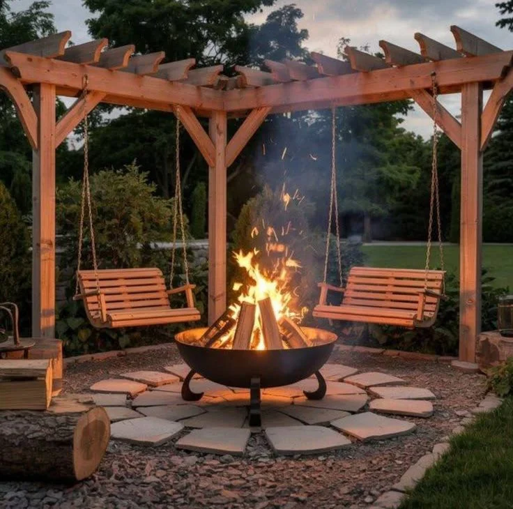 DIY Pergola Fire Pit Ideas That Are So Easy, You’ll Want to Start Right Now!
