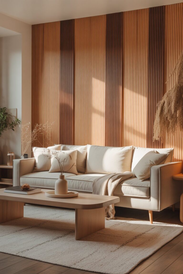 27 Fluted Wood Accent Ideas for a Cozy, Modern, and Elegant Home