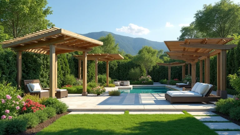 21 Stunning Outdoor Pergola Ideas That Will Transform Your Backyard Oasis!