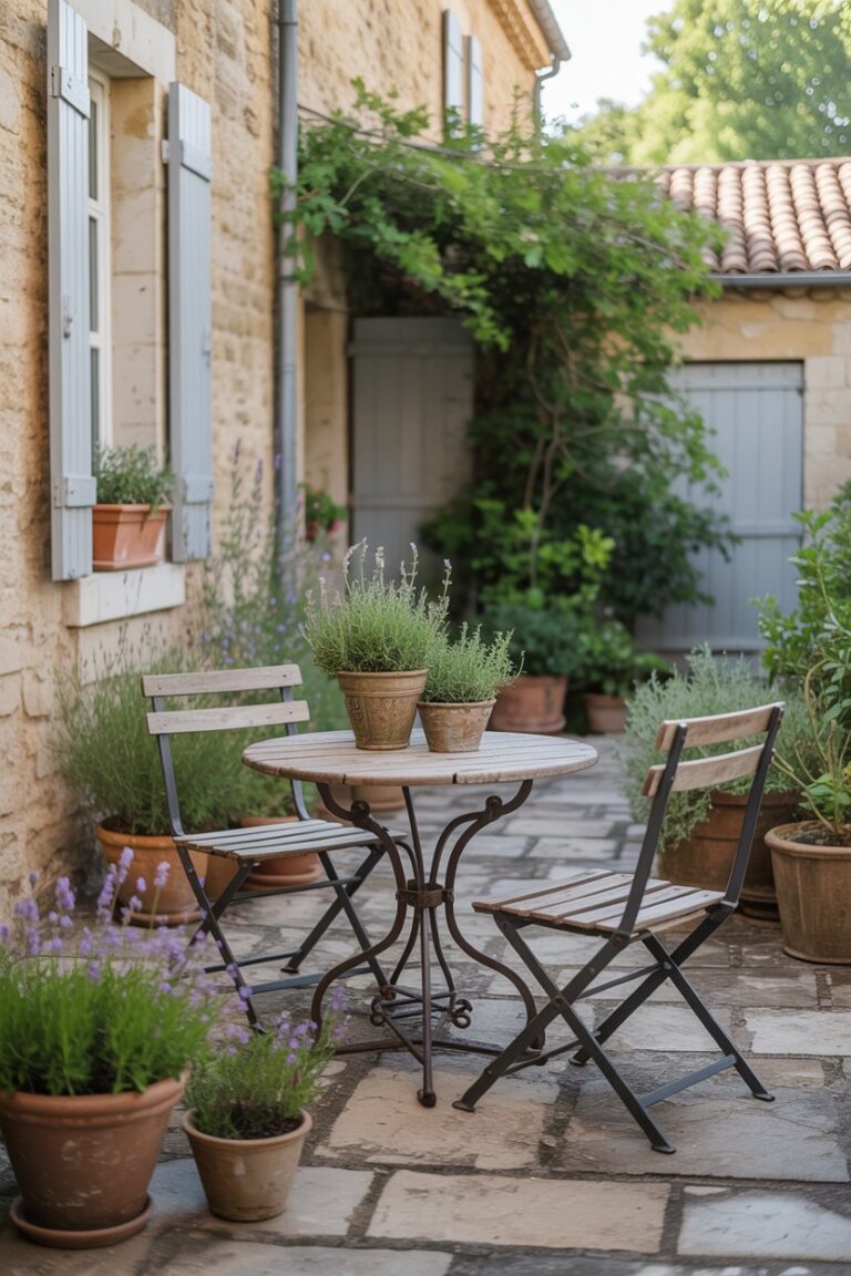 24 French Style Backyard Ideas for a Charming and Romantic Garden