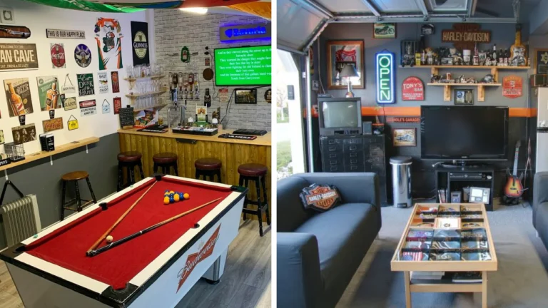 14 Cool Man Cave Garage Ideas for Every Style
