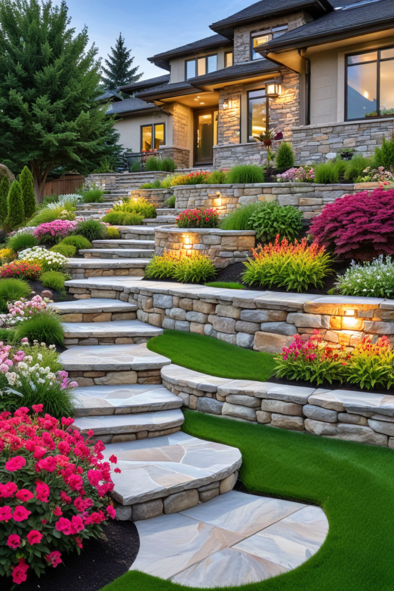 64 Enhance Your Home’s Entrance with These Front Yard Landscaping Ideas