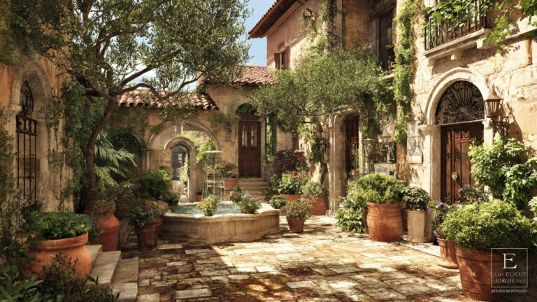 Elegant Italian Courtyard Garden Ideas for a Timeless Outdoor Retreat
