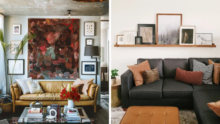 43 Inspiring Living Room Wall Decor Ideas Above the Sofa