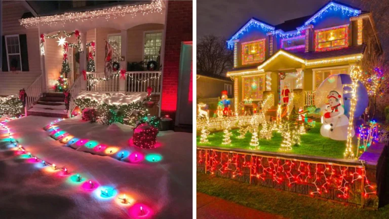 58 Outdoor Christmas Light Ideas to Amaze Your Neighbors